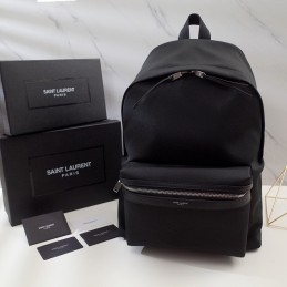 City Backpack - Black, Canvas