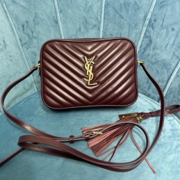 Lou Camera Bag - Burgundy,...