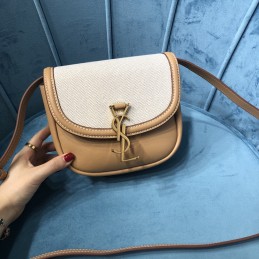 Kaia Small Satchel - Cream,...