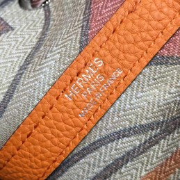Navy Tan Garden Party 36 Bag
