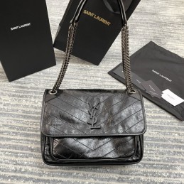 Niki Bag - Black, Leather