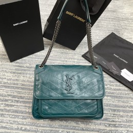 Niki Bag - Teal, Leather