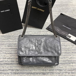 Niki Medium Bag - Silver,...