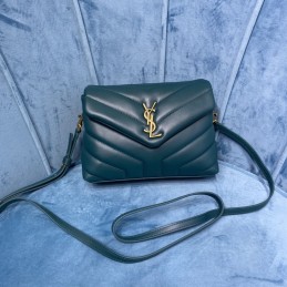 LouLou Toy Bag - Teal, Leather