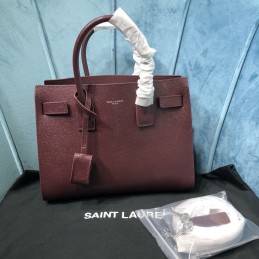 Sac de Jour Bag - Burgundy,...