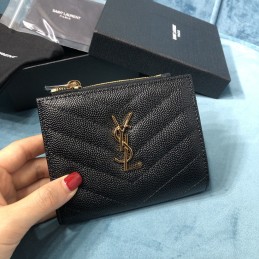 Zipped Wallet - Black,...
