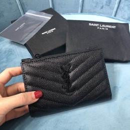 Wallet 13cm - Black,...