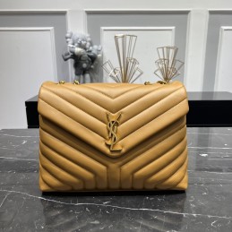 LouLou Medium Bag - Tan,...