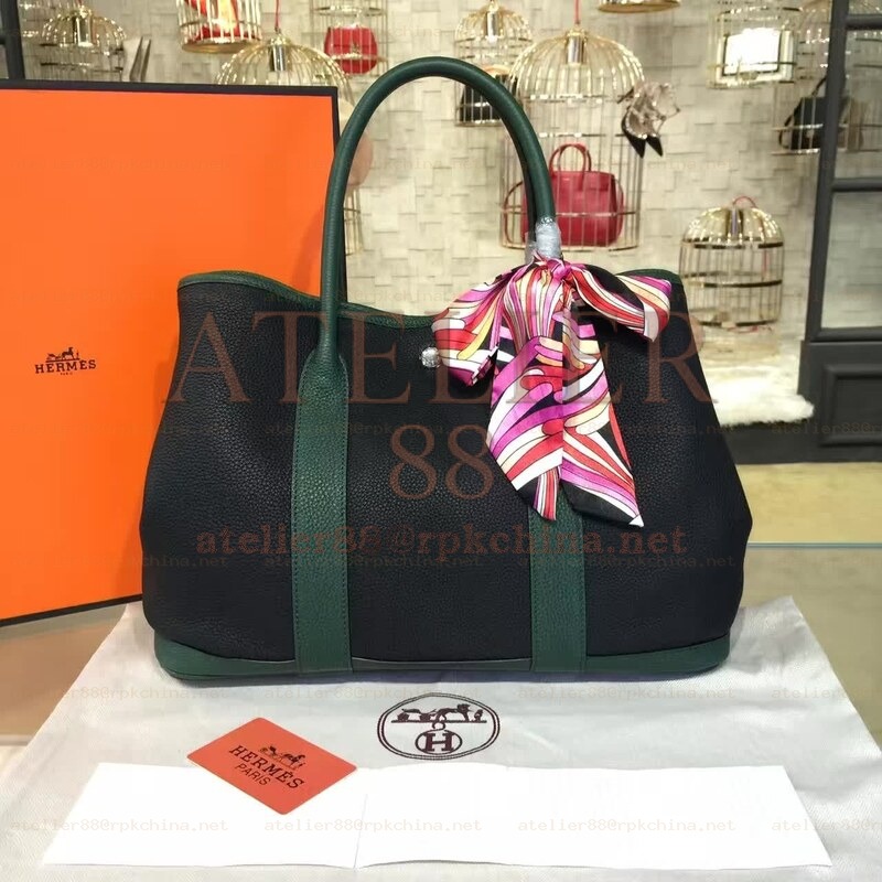 Black Green Garden Party 36 Bag