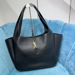 Bea Bag - Black, Grained...