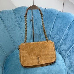 Jamie Bag - Tan, Suede