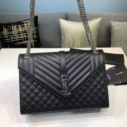 Envelope Large Bag - Black,...
