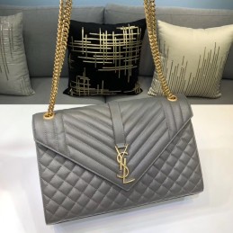 Envelope Large Bag - Grey,...