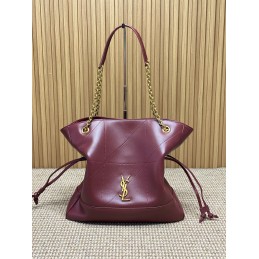 Jamie Tote - Burgundy, Leather