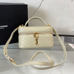 Gaby Vanity Case - Cream,...