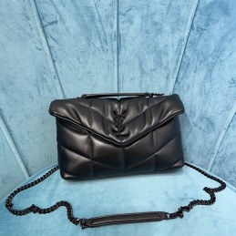 Puffer Toy Bag - Black,...