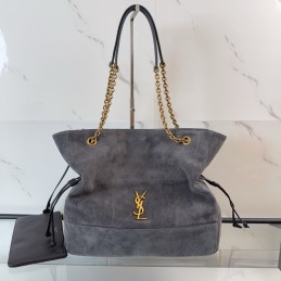 Jamie Tote - Grey, Leather