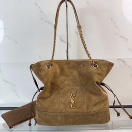 Jamie Tote - Tan, Suede...