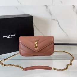 LouLou Mini Bag - Brown,...