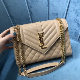 Envelope Bag - Taupe, Leather
