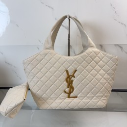 Icare Medium Bag - Cream,...