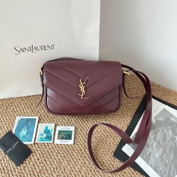 LouLou Toy Bag - Burgundy,...