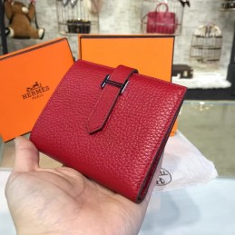 Red Bearn Compact Wallet