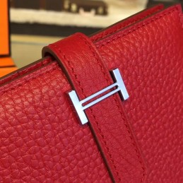 Red Bearn Compact Wallet