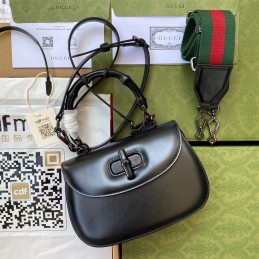 Bamboo Small Top Handle Bag...