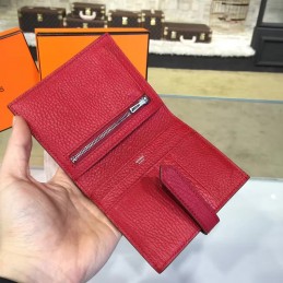 Red Bearn Compact Wallet