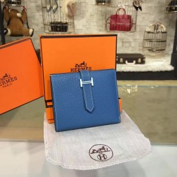 Blue Bearn Compact Wallet