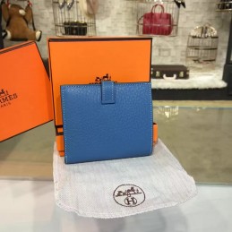 Blue Bearn Compact Wallet