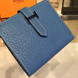 Blue Bearn Compact Wallet