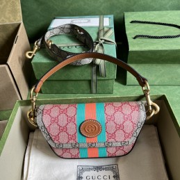 Mini Top Handle Bag - Pink,...
