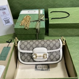 Horsebit Slim Shoulder Bag...