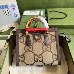 Jumbo GG Small Tote Bag -...