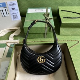 GG Marmont Half-Moon Mini...