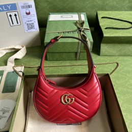 GG Marmont Half-Moon Mini...