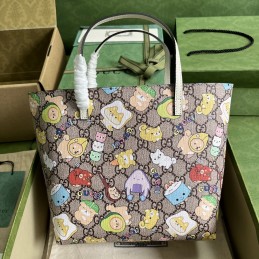 Tote Bag - Beige, GG...