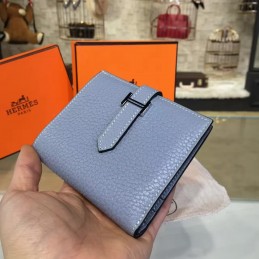 Light Blue Bearn Compact Wallet