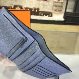 Light Blue Bearn Compact Wallet