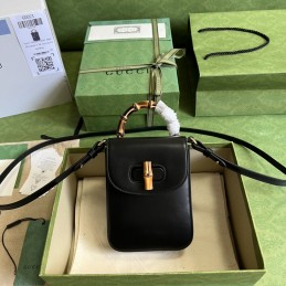 Bamboo Mini Top Handle Bag...