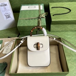Bamboo Mini Top Handle Bag...