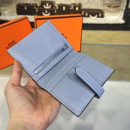 Light Blue Bearn Compact Wallet