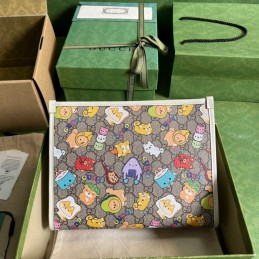 Toiletry Case - Beige, GG...