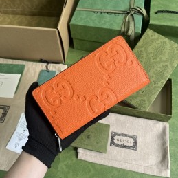 Zip Around Wallet - Orange,...