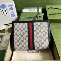 Ophidia Pouch - Beige, GG...
