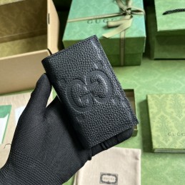 Jumbo GG Card Case - Black,...