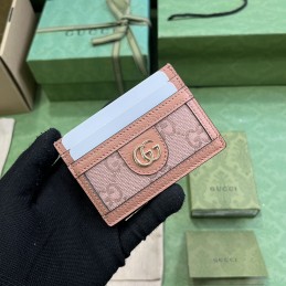Ophidia Card Case - Pink,...