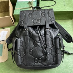 Large Backpack - Black, GG...